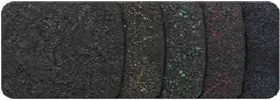 Aperçu des surfaces de frappe et couleurs disponibles